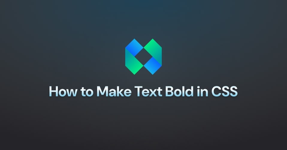 img of How to Make Text Bold in CSS