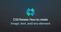 img of CSS Rotate: How to rotate image, text, and any element with CSS and animations
